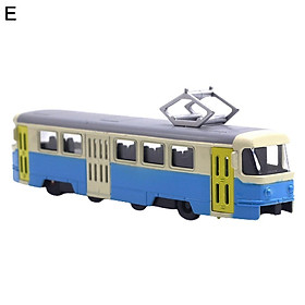 Mua Light Effects Simulation Tram Model Alloy Trolley Bus Simulation Model Detailed for Children