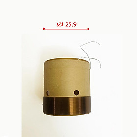 Mua Coil loa 25.9 cm loại 2 lớp lõi đồng - côn loa 25.9 loại 2 lớp dây đồng