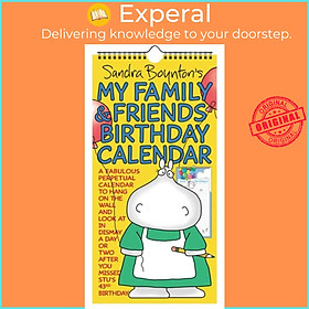 Sách - Sandra Boynton's My Family & Friends Birthday Perpetual Calendar by Sandra Boynton (UK edition, paperback)