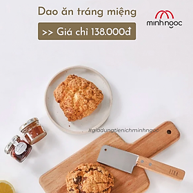 Mua  Hàng chính hãng  Dao ăn tráng miệng Neoflam Fika cao cấp  lưỡi dài 8.5cm dùng cắt bánh mỳ  phết bơ