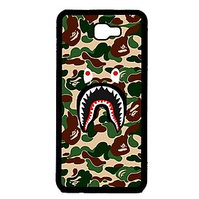 Ốp in cho Samsung Galaxy J7 Prime Bape Camo Xanh Lá - Hàng chính hãng
