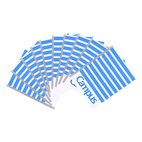 Lốc 10 Cuốn Tập 4 Ly Ngang Campus A5 New Repete NB-ANRE96 (96 Trang)