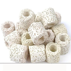1Kg Sứ trụ trắng - vật liệu lọc bể cá