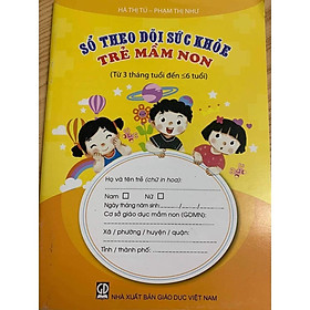 Mua 20 số theo dõi sức khỏe