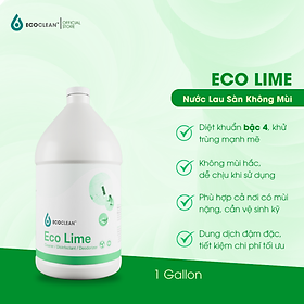 ECOKLEN - ECOLIME - NƯỚC LAU SÀN/ KHỬ TRÙNG - KHÔNG CÓ MÙI