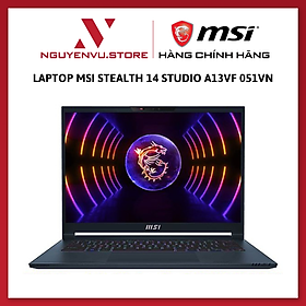 Mua Laptop MSI Stealth 14 Studio A13VF 051VN - Hàng chính hãng