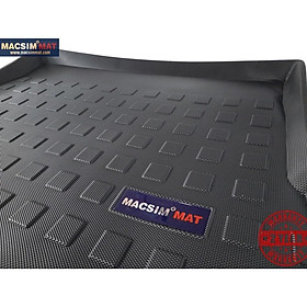Thảm lót cốp xe ô tô Audi A3 2016-2018 nhãn hiệu Macsim chất liệu TPV cao cấp màu đen(264)