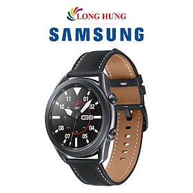 Mua Đồng hồ thông minh Samsung Galaxy Watch 3 viền thép dây da - Hàng chính hãng