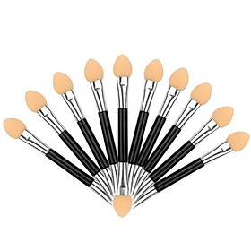 10pcs New Eyeshadow Stick Latex Eye Shadow Applicator Double-end Eye Shadow Brush Makeup Tools