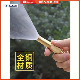 Mua Đầu vòi xịt tăng áp mini Đầu vòi tăng áp đa năng bằng đồng tưới cây rửa xe cực mạnh 206587 tặng đai