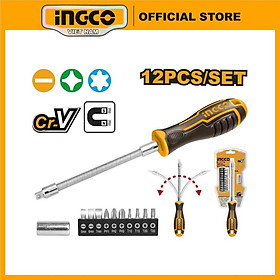 Mua Bộ 12 tua vít thay đổi trục linh hoạt ingco AKSDFL1208