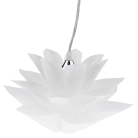 Modern Lotus Pendant Chandelier Pendant Ceiling Lamp Hanging Light Lampshade DIY  ( White )