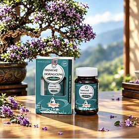 Trinh Nữ Hoàng Cung G.Pharma,hộp  60viên,Hỗ trợ u xơ tử cung, u nang buồng trứng, u xơ tuyến tiền liệt
