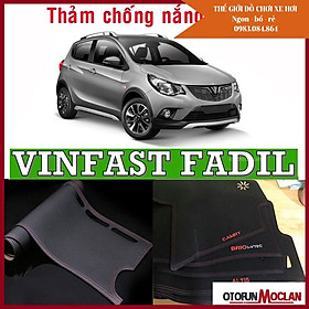 Thảm taplo vân da cacbon cao cấp dòng xe Vinfast Fadil - Fadil mới nhất