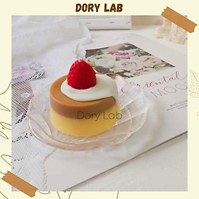 Nến Thơm Bánh Plan Dâu Tây Phủ Kem Handmade, Quà Tặng, Phụ Kiện Trang Trí - Dory Lab