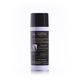 Xịt bóng lốp xe, phục hồi và dưỡng đen nhựa nhám cho ô tô - xe máy CHONXE 400ML