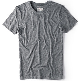 Áo Thun Nam Casual 1st - Cổ Tròn Tay Ngắn Xám Trơn 50478