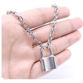 Dây chuyền vòng cổ nam nữ hình ổ khóa ngỗ nghĩnh