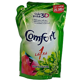 Nước xả vải Comfort một lần xả hương gió xuân túi 1.6 lít