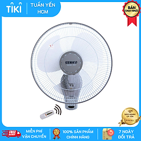 Mua Quạt treo tường remote Senko Hàng Chính Hãng - TR1683