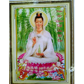 Mua Tranh thêu 5d quan âm 8191