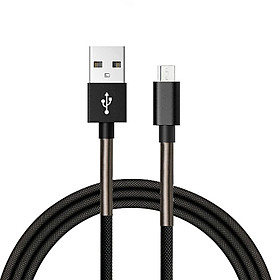 Dây Cáp Sạc Nhanh Bộc Lò Xo Chống Đứt Dài 1m Cho SAMSUNG,OPPO,VIVO,XIAOMI...Cổng Micro USB - Bagi MF100 - Hàng Chính Hãng