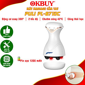 Máy massage toàn thân cầm tay Puli PL-671DC - Massage bụng, và thư giãn toàn thân