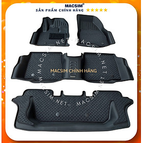 Thảm lót sàn ô tô 2 lớp cao cấp dành cho xe Ford Explorer 2011-2019 nhãn hiệu Macsim chất liệu TPV