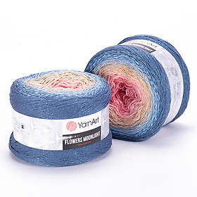 Mua Len Flowers Moonlight - Nhập khẩu chính hãng từ YarnArt - 260 gram dài 1000m