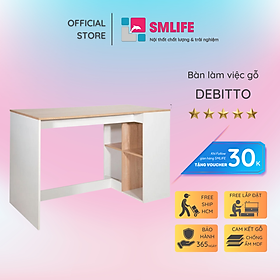 Bàn Học Cho Bé Thiết Kế Đẹp Nhỏ Gọn SMLIFE Debitto