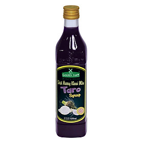Siro giải khát Golden Farm - Khoai môn - 520ml