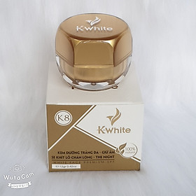 KEM DƯỠNG TRẮNG DA GIỮ ẨM SE KHÍT LỖ CHÂN LÔNG- THE NIGHT K-WHITE K8