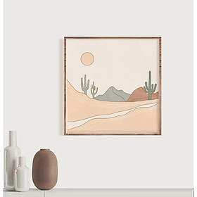 Mua Tranh treo tường canvas tone màu nhẹ nhàng