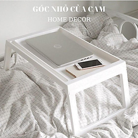 BÀN GẤP CÓ NGĂN, ỐNG CẮM BÚT VÀ KHAY ĐỂ IPAD, ĐIỆN THOẠI