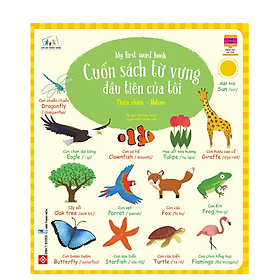 Cuốn sách từ vựng đầu tiên của tôi - My first word book- Thiên nhiên - Nature