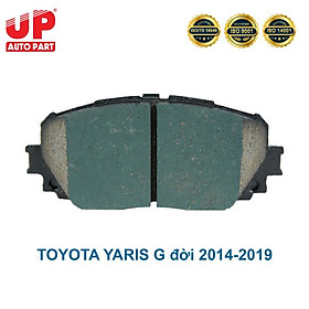 Má phanh bố thắng đĩa trước TOYOTA YARIS G đời 2014-2019