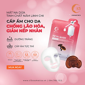 Hộp Mặt Nạ Thạch Dừa C13 Cosmetics Thu Trang Tinh Chất Nấm Linh Chi Dưỡng