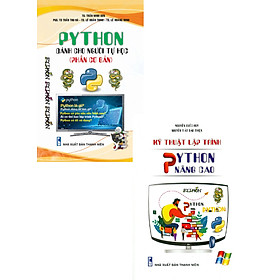 Combo Python Dành Cho Người Tự Học (Phần Cơ Bản) + Kỹ Thuật Lập Trình Python Nâng Cao (Bộ 2 Cuốn) (STK)