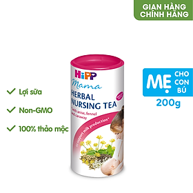 Hình ảnh Trà cốm lợi sữa HiPP dành cho phụ nữ cho con bú 200g