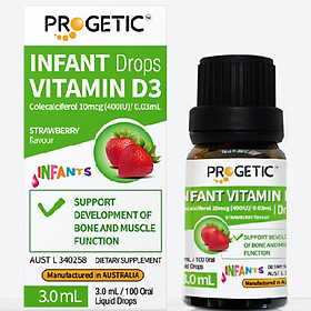 PROGETIC Infant Vitamin D3 Drops