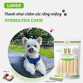 THANH GẶM SẠCH MIỆNG LAMER HYDROLYSIS CHEW HỖ TRỢ TIÊU HOÁ & KHÔNG GÂY DỊ ỨNG,LOẠI BỎ MẢNG BÁM 150g