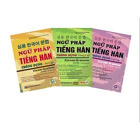 [Download Sách] Combo Trọn Bộ 3 Cuốn Ngữ Pháp Tiếng Hàn Thông Dụng: Sơ Cấp, Trung Cấp, Cao Cấp (Học Kèm App: MCBooks Application)