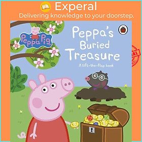 Sách - Peppa's Buried Treasure A Lift-the-Flap Book - Peppa Pi by Laura Baker (author),Mark Baker (associated with work),Neville Astley (associated with work) (UK edition, Board Book)