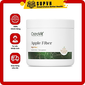 OstroVit Apple Fiber VEGE 200g- Thực Phẩm Bổ Sung Chất Xơ Nguyên Chất Từ Táo