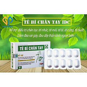 TÊ BÌ CHÂN TAY IDC GIÚP HẠN CHẾ ĐAU DÂY THẦN KINH NGOẠI BIÊN, TÊ BÌ CHÂN TAY, ĐAU MỎI VAI GÁY