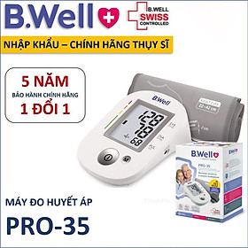 Máy đo huyết áp bắp tay B.Well Swiss PRO-35