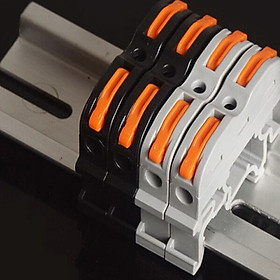 Mua Bộ 10 Cút Nối Dây Điện Nhanh Lắp Tủ Điện 2 Đầu KV774-2P2