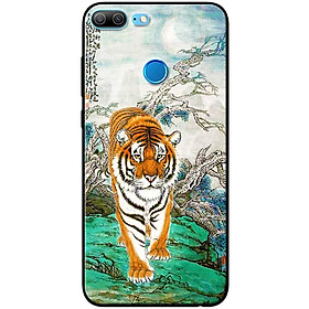 Ốp lưng dành cho Honor 9 Lite mẫu Hổ nền cỏ