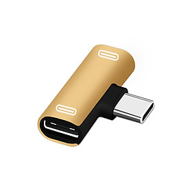 Thiết Bị Chuyển Đổi Chia 2 Cổng Type-C/USB/Cổng Âm Thanh Cho Điện Thoại Xiaomi 6 6X 8 Note3 Mix 2 Huawei Mate 10 P20
