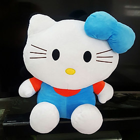 Gấu Bông Mèo Kitty (50 Cm) Gb48 (Xanh Dương)